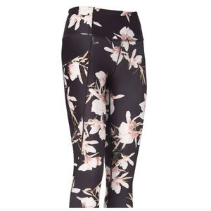 Stash Pocket Floral Salutation Tight in Powervita